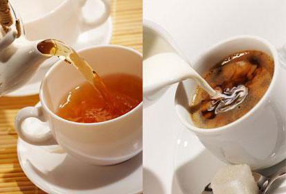 чай или кафе, които са по-полезни функции