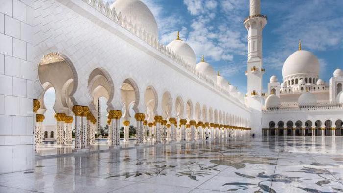 Muzułmańskie meczety zdjęcia i opis