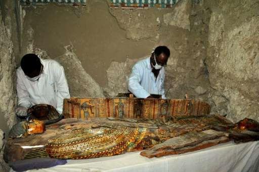 Tajemnice mumii Egiptu