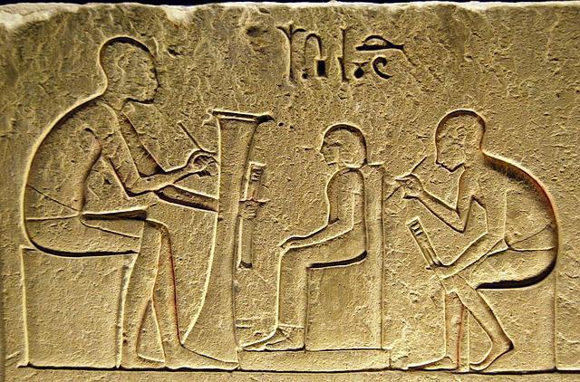 който събира данъци в древен Египет