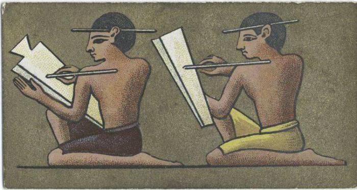 contabilità fiscale nell'antico Egitto