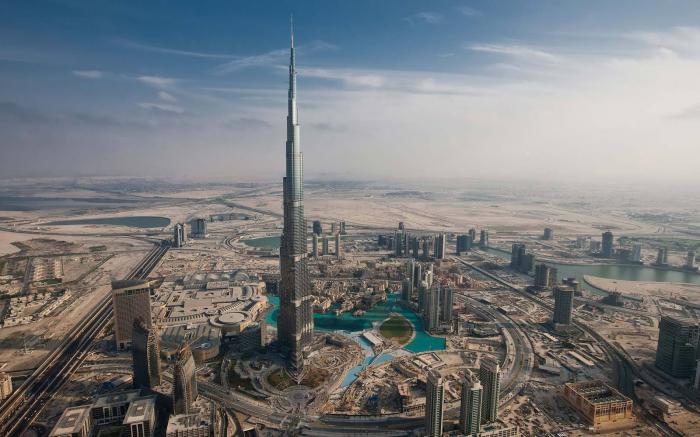 Най-голямата сграда на Дубай в света