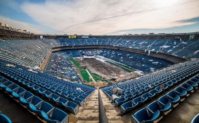 il più grande stadio abbandonato del mondo