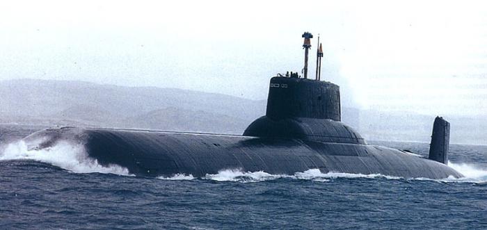 foto del più grande sottomarino