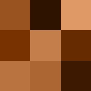 Која боја је браон