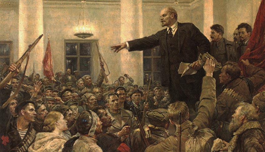 Lenin je zakladatelem Kominterny