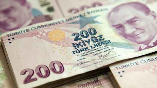 národní měna Turecka