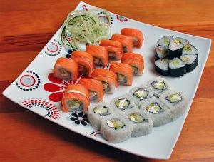 jaký je rozdíl mezi sushi a rolky