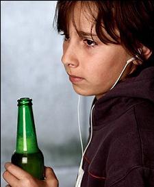 vliv alkoholu na adolescentní tělo