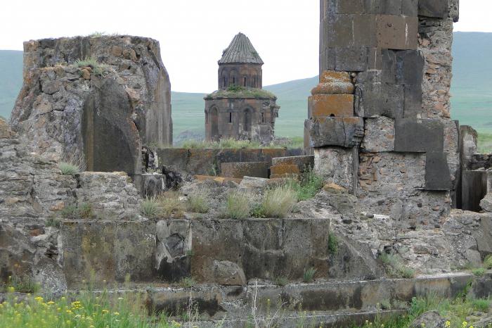 la capitale dell'antica Armenia