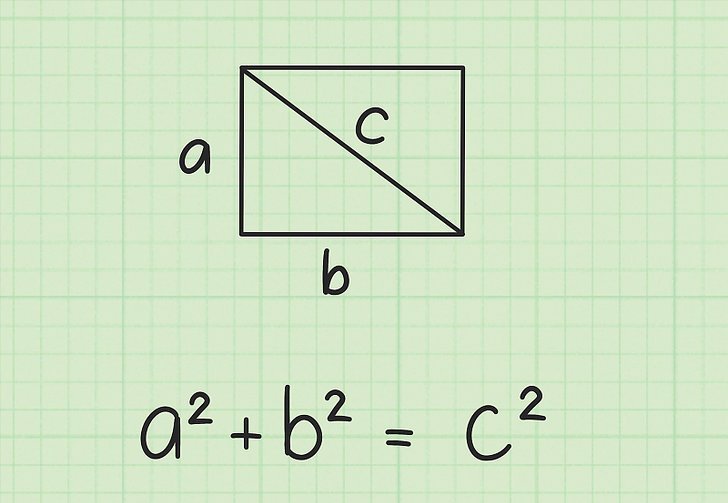 Dolžina pravokotnika diagonale