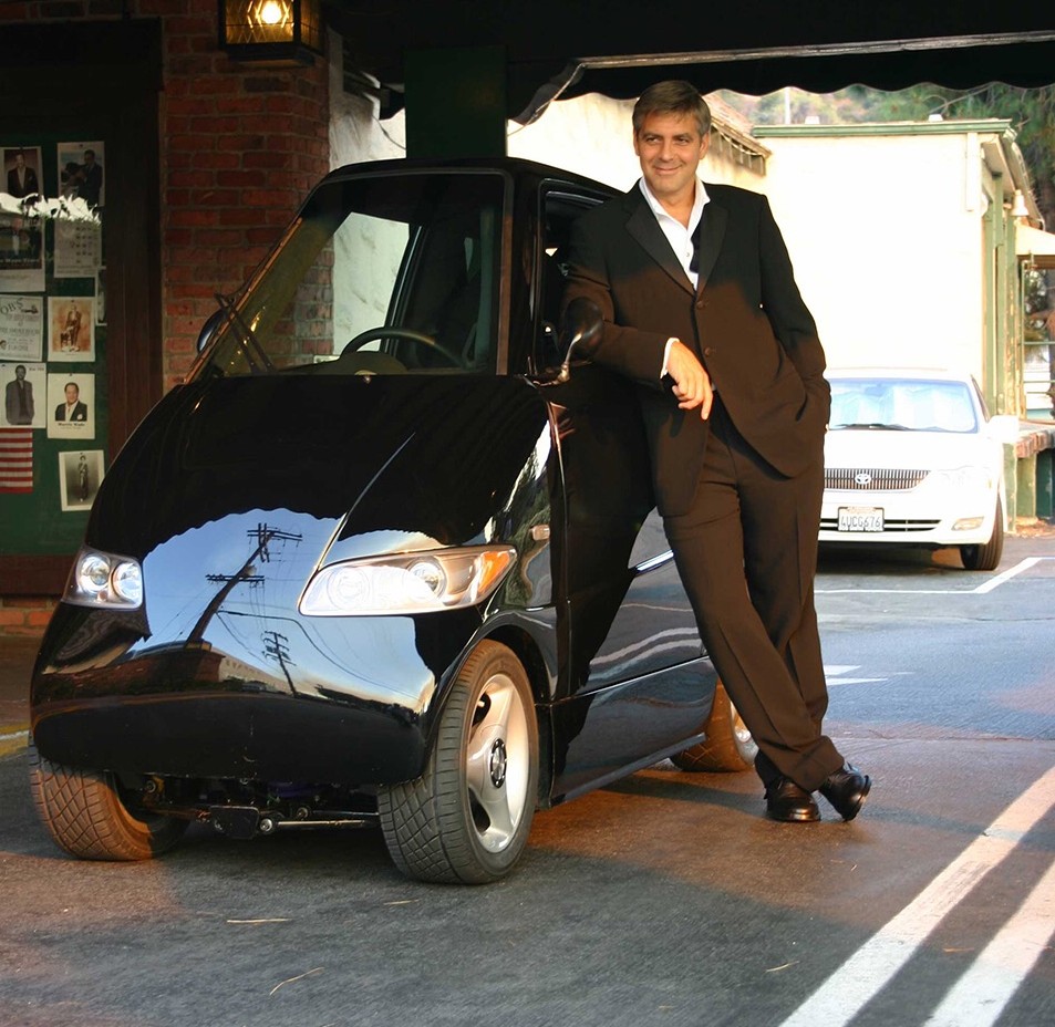 George Clooney i Minicar