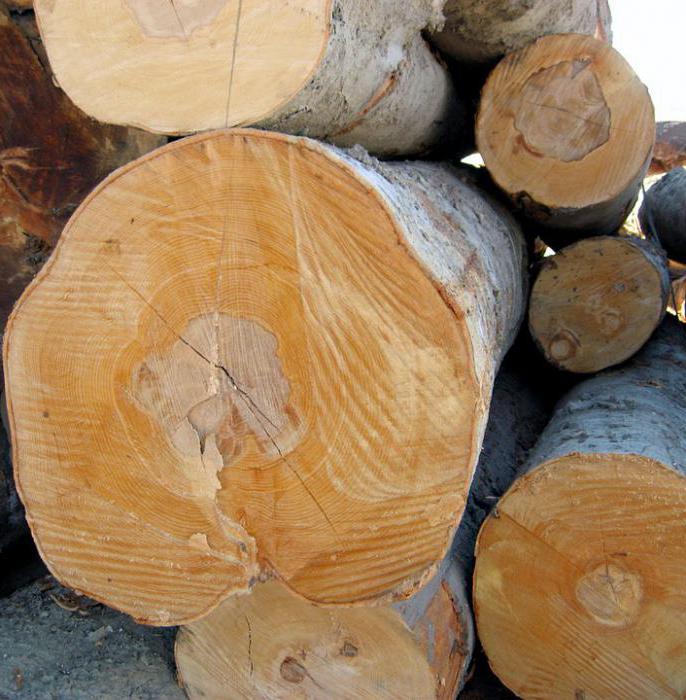 vrste lesa
