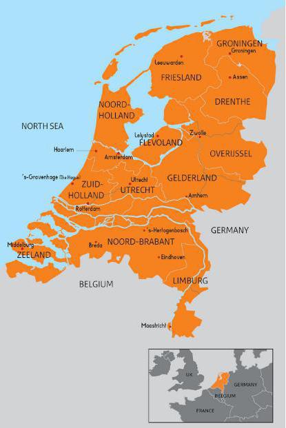 informace o pozadí holandské Nizozemí