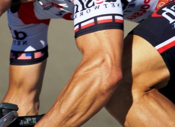 какви мускули се люлее, когато карате колело