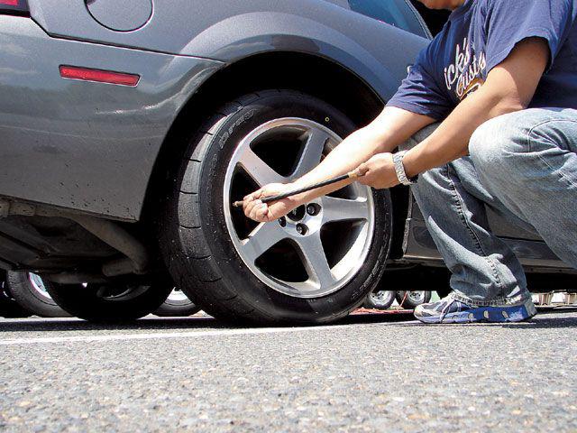 tlak v pnevmatikah za avtomobile