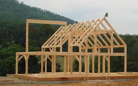 изграждане на рамкова къща евтини до ключ