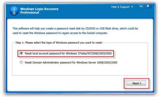 password dimenticata windows 7