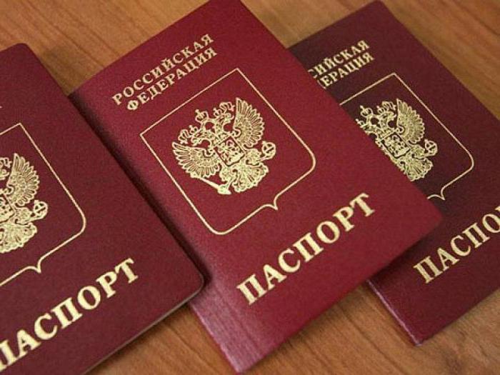 ztráty cestovního pasu Ruské federace