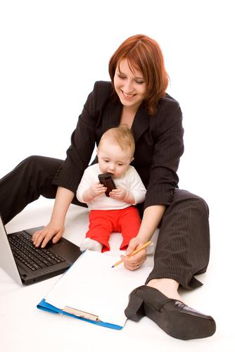 Práce pro ženy na mateřské dovolené
