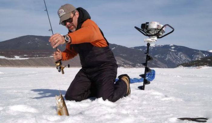 led-šroub pro zimní rybaření