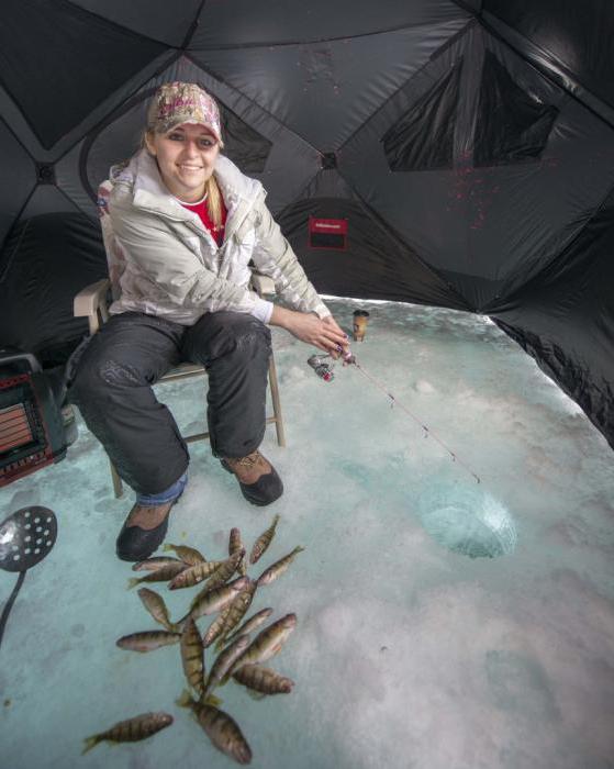 палатка куб за зимен риболов