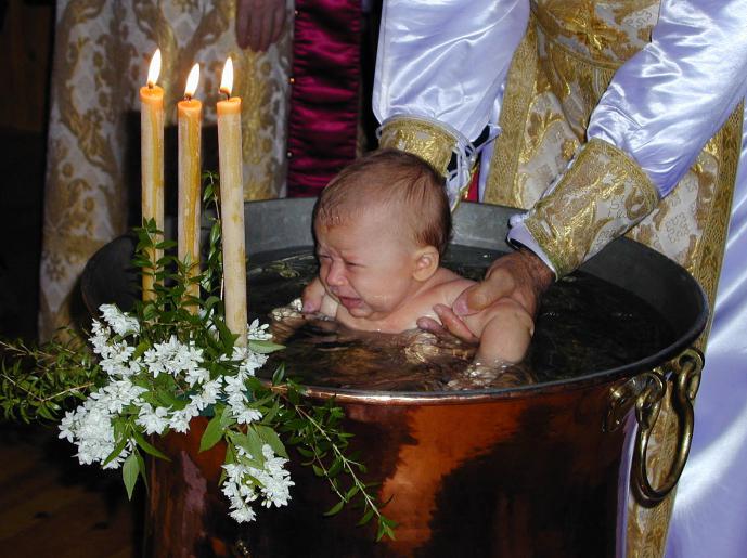 kako krstiti otroka