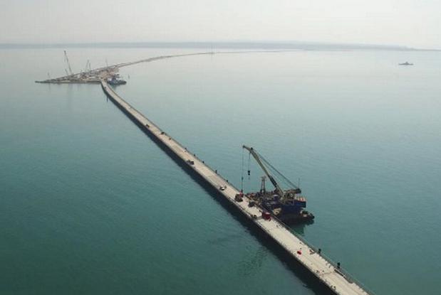 Изградња моста преко Керча