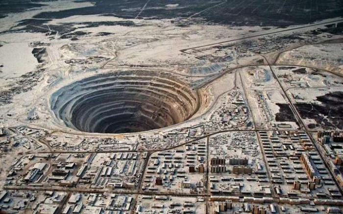 където са най-вече диаманти в Русия