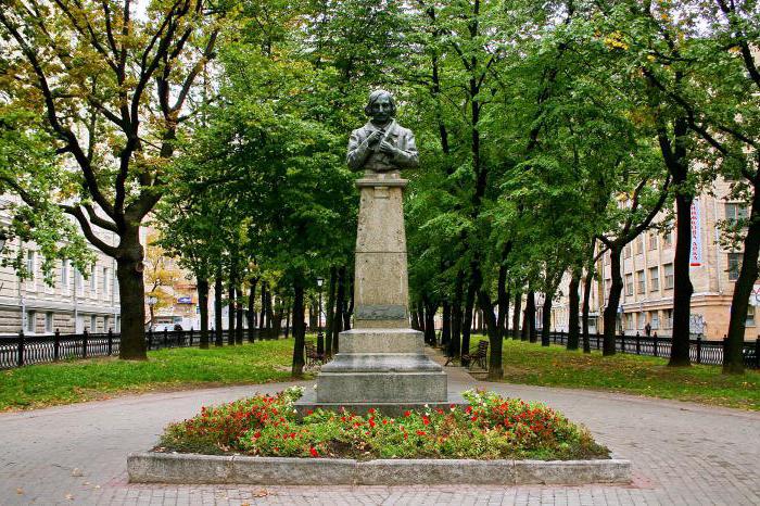 Památník Gogol na bulváru Gogol