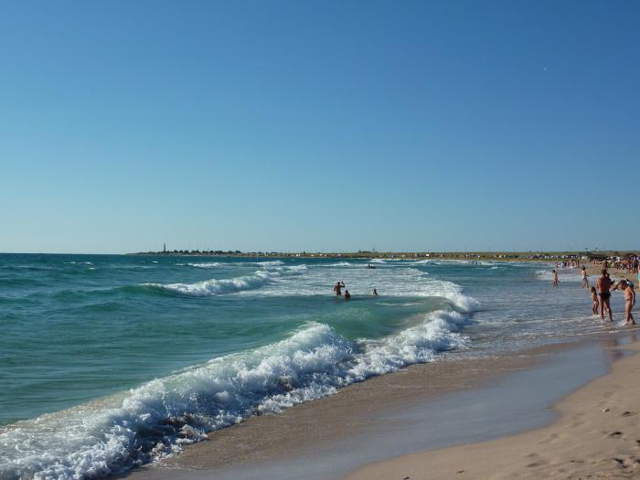 kje v Krim peščene plaže