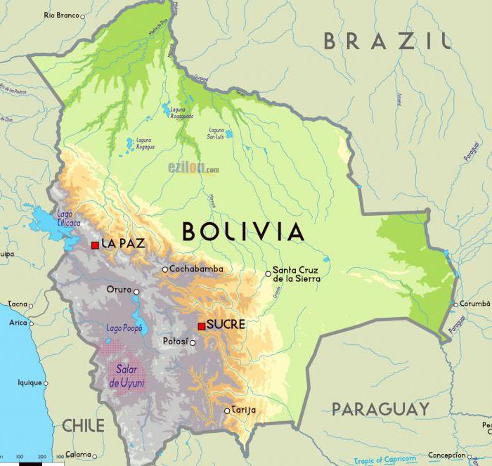 gdje je bolivija