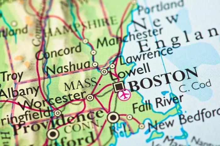 къде е градът на Бостън