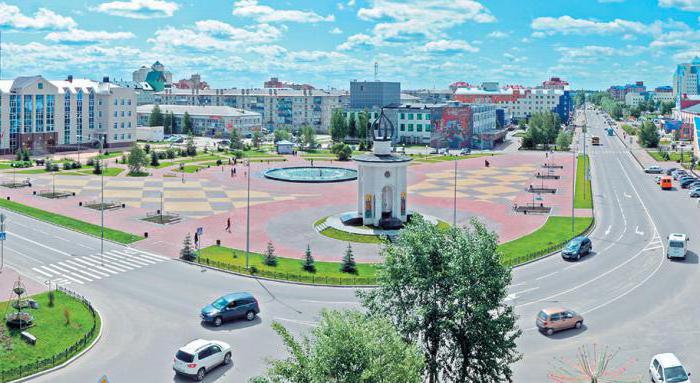 kjer je mesto Yugorsk