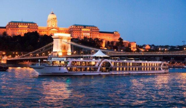 przebieg rzeki Dunaj