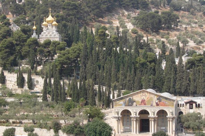 Il giardino del Getsemani è nel territorio