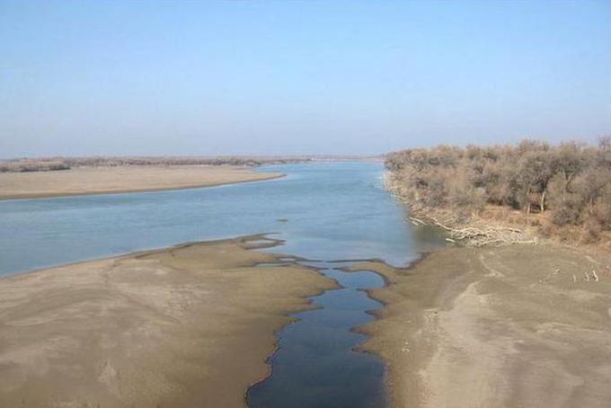 dove scorre il fiume Syrdarya
