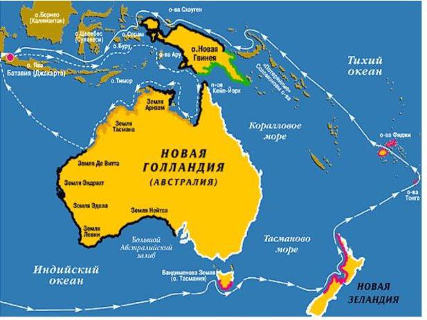 gdje je Tasmansko more