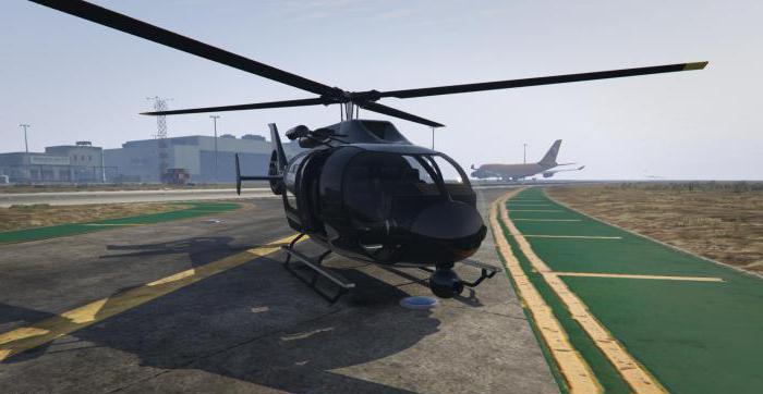 trucchi su GTA 5 su un elicottero