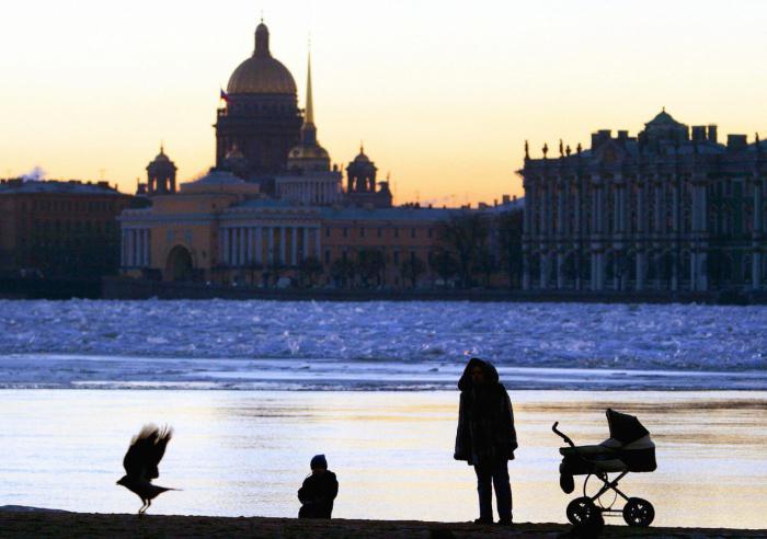 kam greste z otrokom v St. Peterburgu