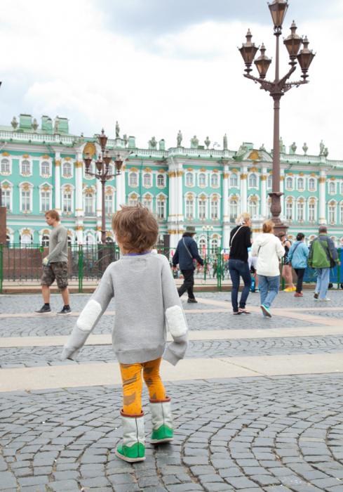 kde jít s dítětem v St. Petersburg na víkend