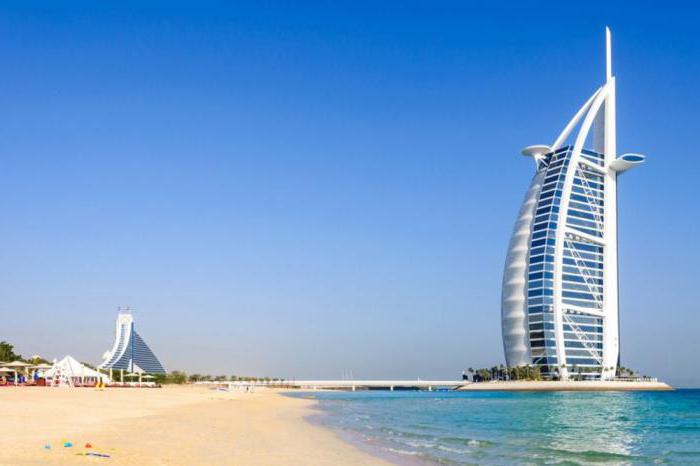 UAE območja, kjer je bolje počivati