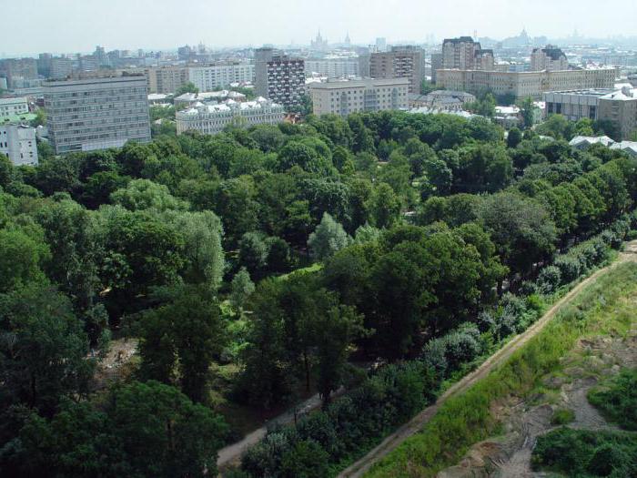 Najbolj ekološko čista območja Moskve 2017