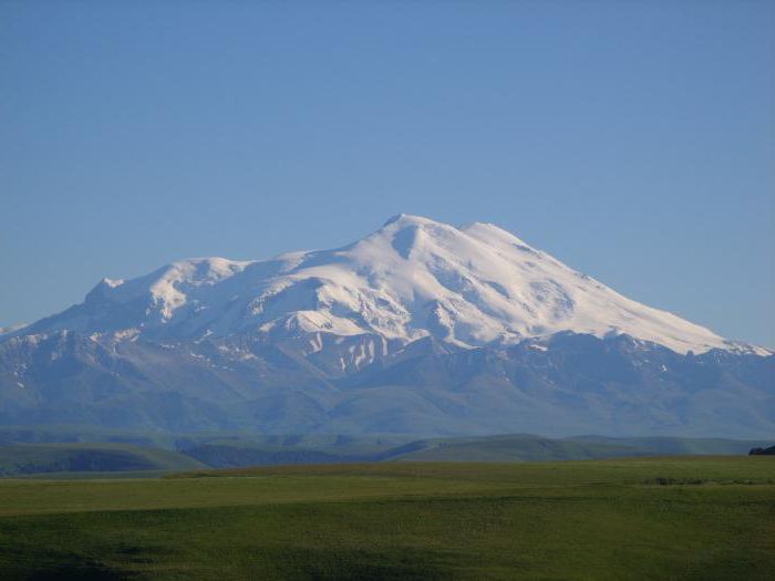 Współrzędne wulkanu Elbrus