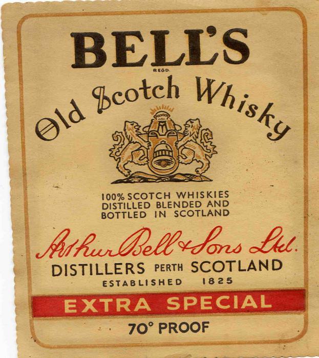 whisky zvony originální