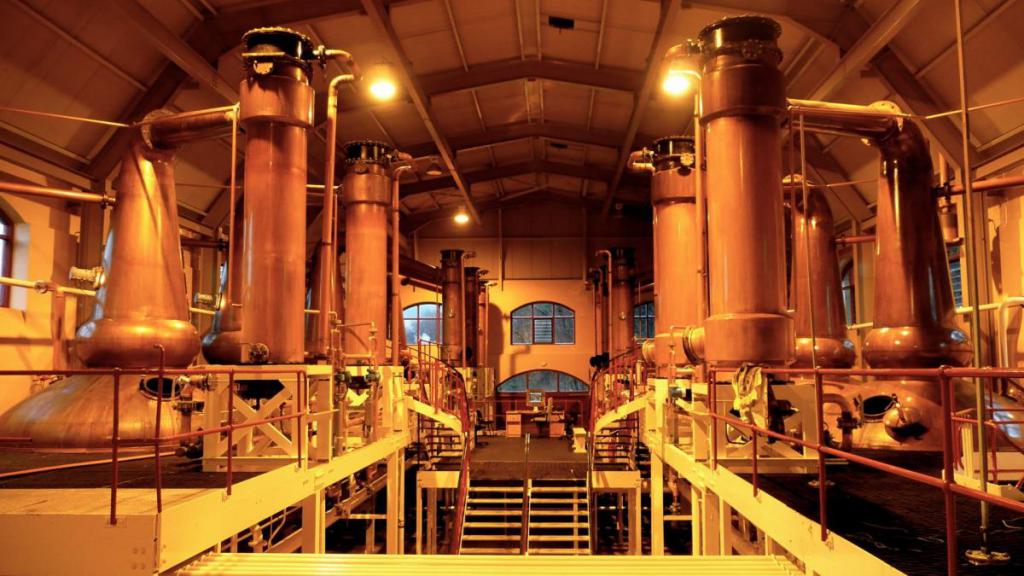 Destilace whisky