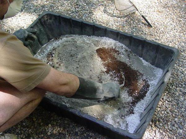 uporaba belega cementa