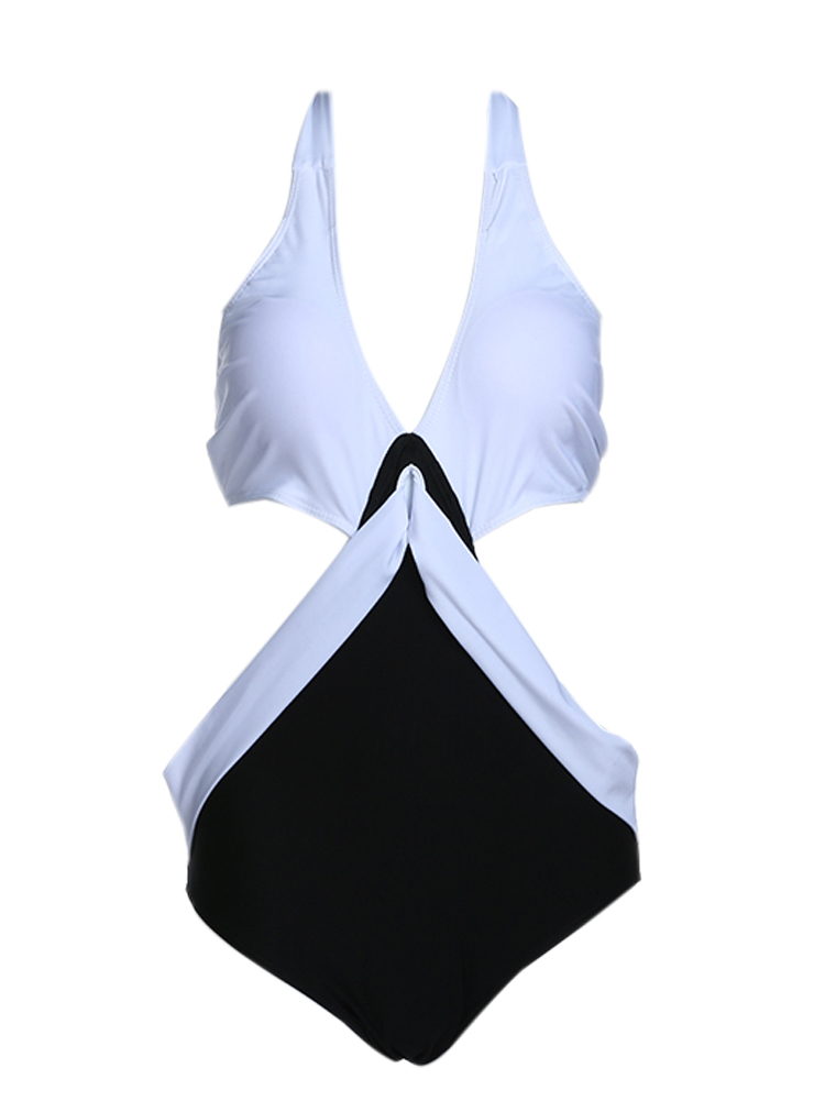 crno-bijeli kupaći kostim