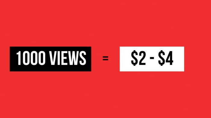kolik platí za stoupence na YouTube
