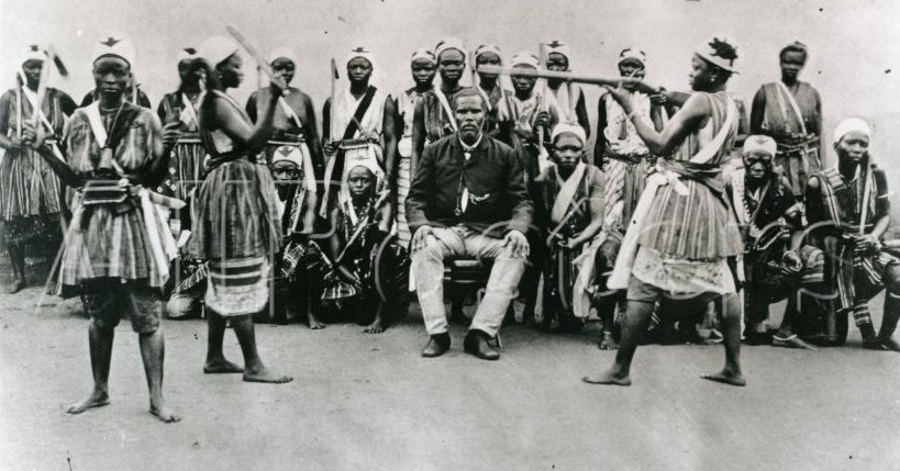 Dahomey Amazonky na fotografii